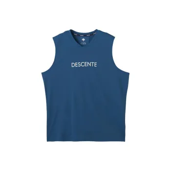 DESCENTE Shirt Men's Regimental Blue