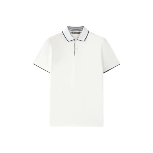 Loro Piana Button Detailed Short Sleeved Polo Shirt