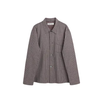 OUR LEGACY Box Checked Long Sleeved Shirt