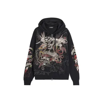 Ed Hardy SS24 Sweatshirt Men's Black