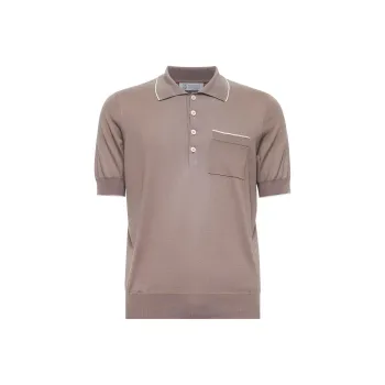 Brunello Cucinelli Short Sleeved Regular Fit Polo Shirt