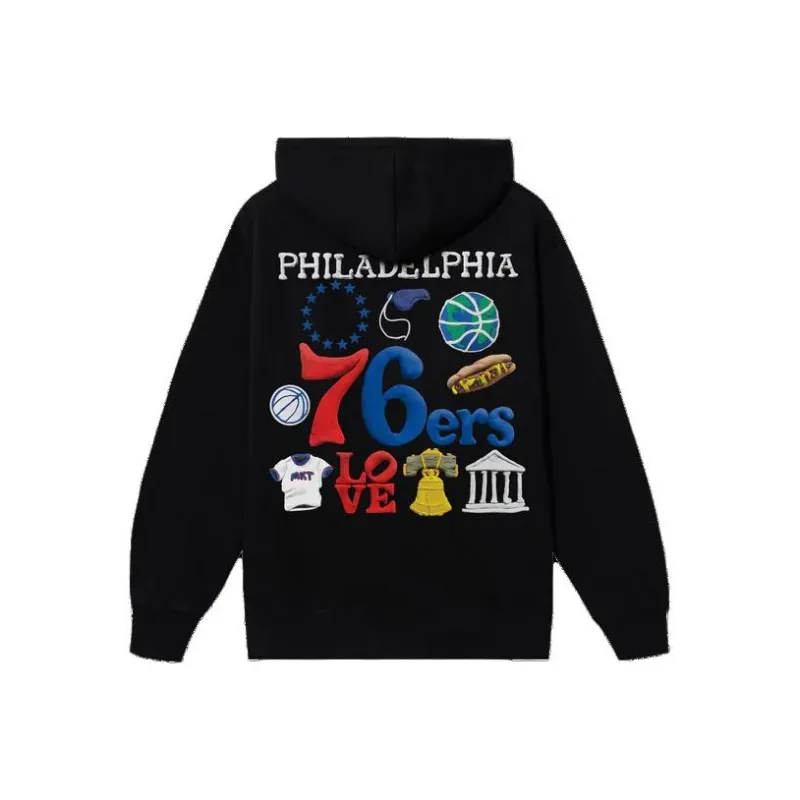 NBA X NBA 76Ers Hoodie-0