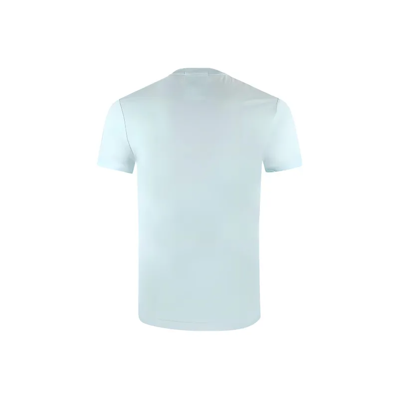 EMPORIO ARMANI T Shirt Men's Cyan-1