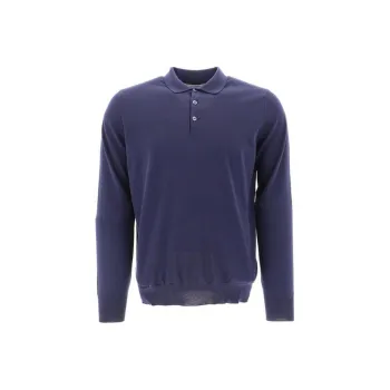 Brunello Cucinelli Polo Shirt Men's Blue