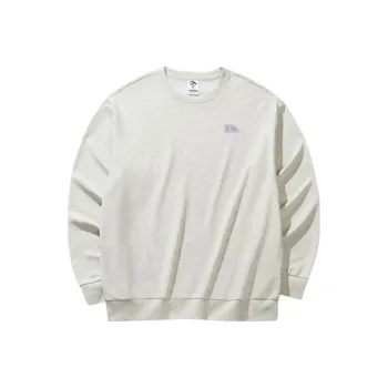 Anta Sports Life Collection Sweatshirt Unisex IQ212 Gray Heather Gray