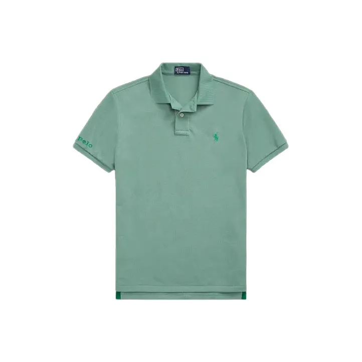 Polo Ralph Lauren Polo Shirts Men Green-0