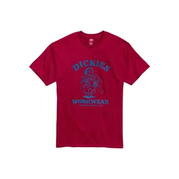 Dickies T-Shirt Men's Burgundy Red