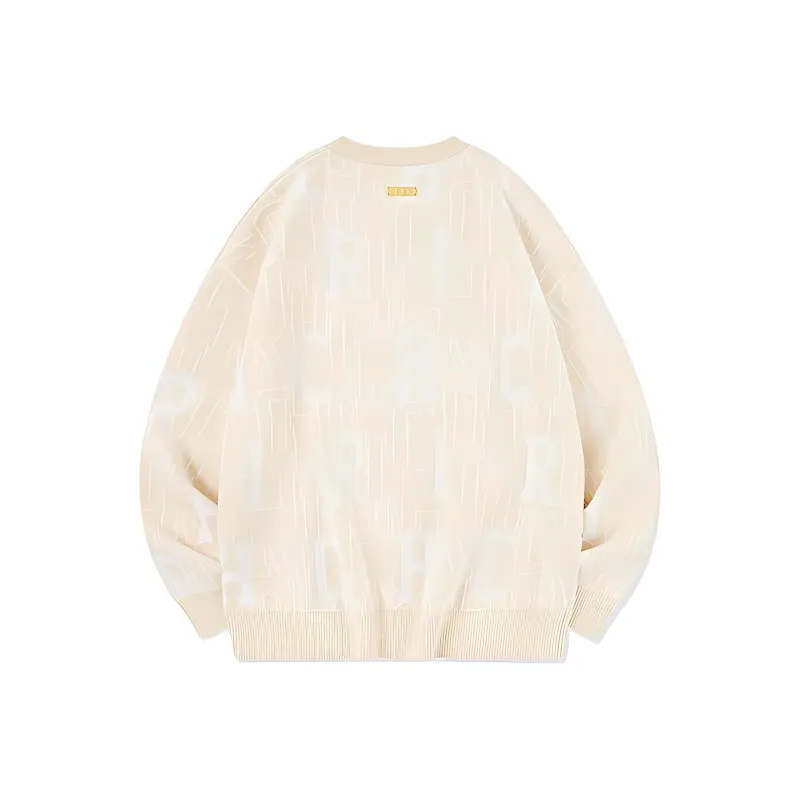 QIAODAN Sweater Men's Cream White-1