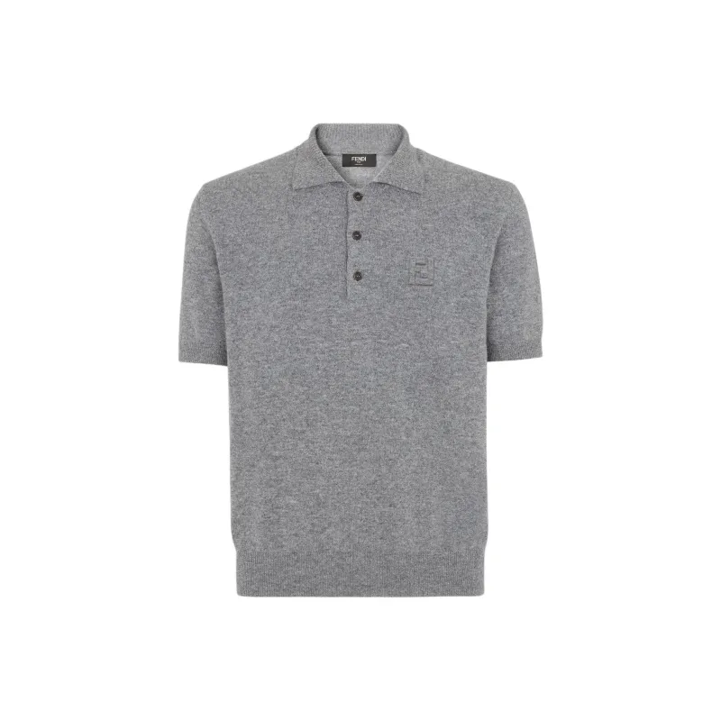 FENDI Knitted Polo Shirt-0