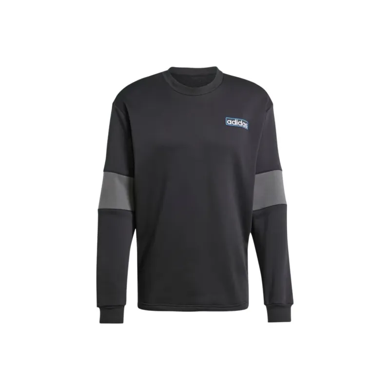 Adidas ADIBREAK CREW SWEATSHIRT Sweatshirt Men's Black-0