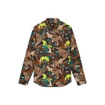 DAVID NAMAN Shirts Men Green