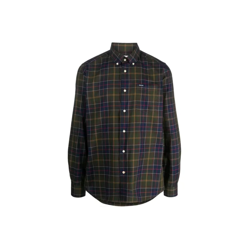 BARBOUR Checked Buttoned Shirt-0