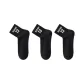 [3 Pack/Mesh Sports]3 Pack Black