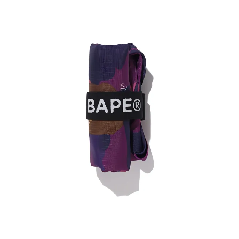 A BATHING APE Bape Polyester Shopping Bag Handbag Medium Size Women's Multicolor-5
