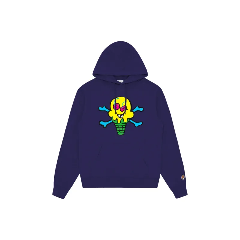 Icecream Cones And Bones Cotton Hoodie-0