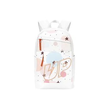 TURN UP Polyester Backpack Regular Unisex White