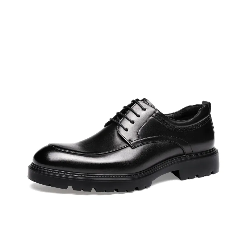 HAPPY DINO Men's Casual Shoes Men Low Top Black-1