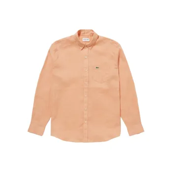 LACOSTE Shirts Men Orange