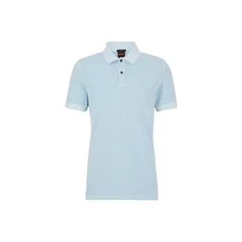 HUGO BOSS Polo Shirt Men's Light Blue
