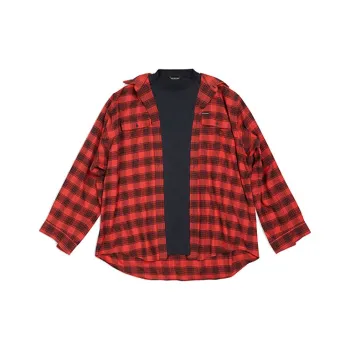 Balenciaga Trompe L'Oeil Oversized Shirt