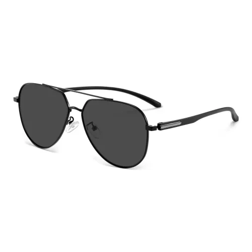 Wood Premium Alloy TR/Memory Plastic Irregular Shape Sunglasses Men's