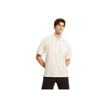 Tommy Hilfiger Polo Shirt Men's Ecru