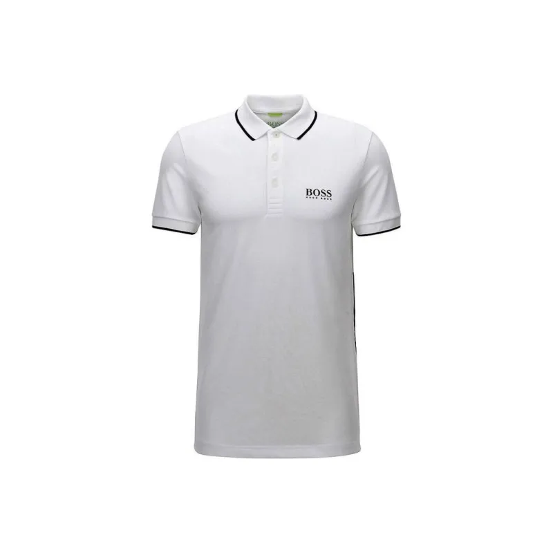 HUGO BOSS Polo Shirts Men White-0