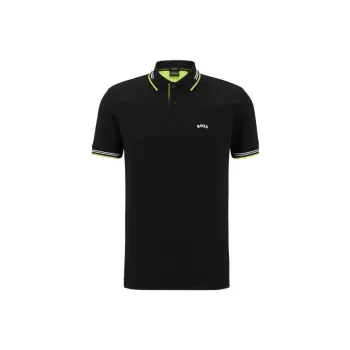 HUGO BOSS Polo Shirts Men Black