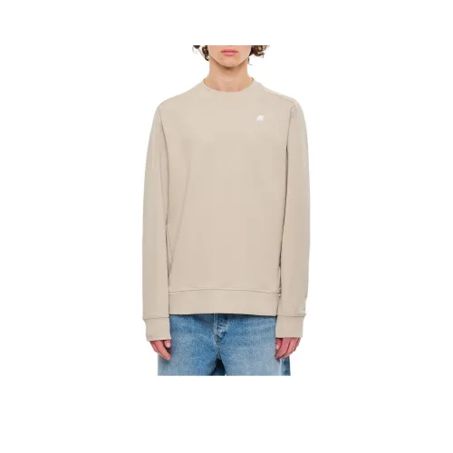K WAY Sweatshirts Men Beige