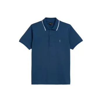 Agnes B. Polo Shirts Men Blue