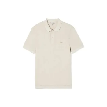 LACOSTE Polo Shirts Men Beige
