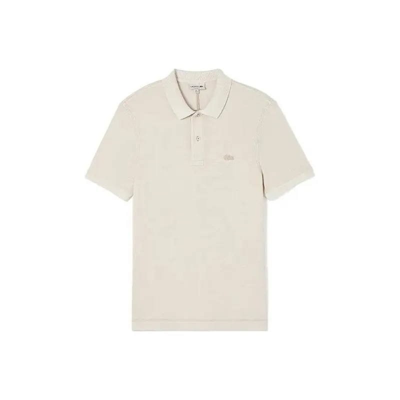 LACOSTE Polo Shirts Men Beige-0