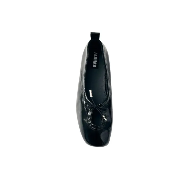 ALOHAS Rosalind Oni Casual Single Shoes Women's Black-2