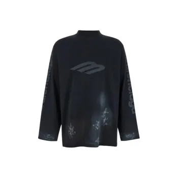 Balenciaga 3B Stencil Vintage Jersey T Shirt