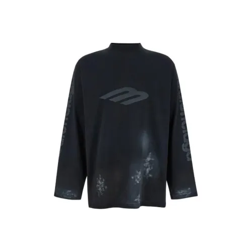 Balenciaga 3B Stencil Vintage Jersey T Shirt