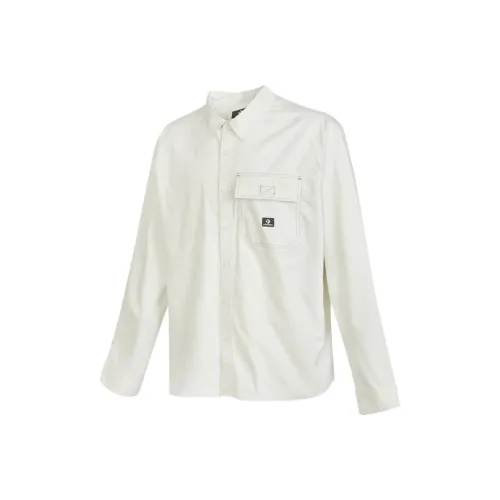 Converse WOVEN BUTTON DOWN Shirts Men White
