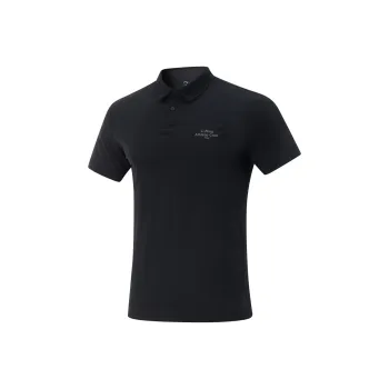 LiNing Fitness Series Polo Shirt Men's Black