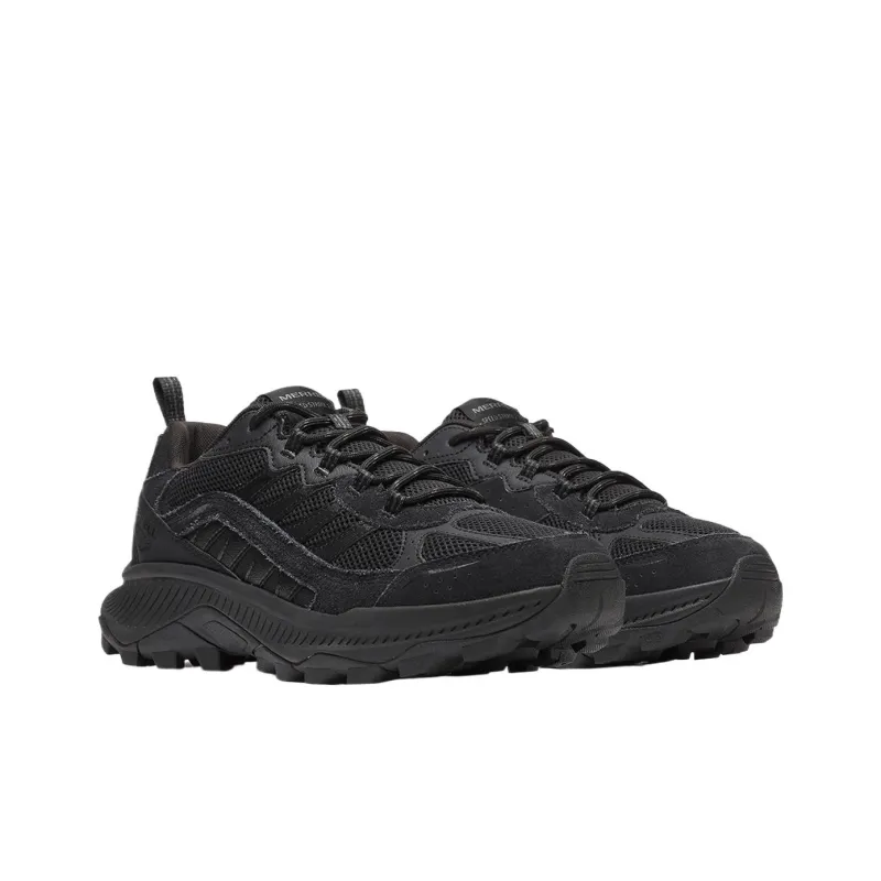 MERRELL Speed Strike 2 Anti Slip Wear Resistant Low Top Running Shoes Men's Black-3