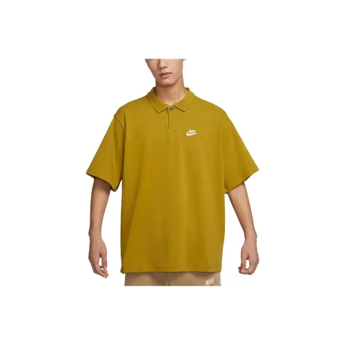 Nike Polo Shirts Men Bronze