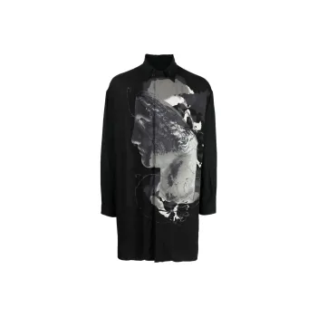 Yohji Yamamoto Graphic print Long sleeve Shirt