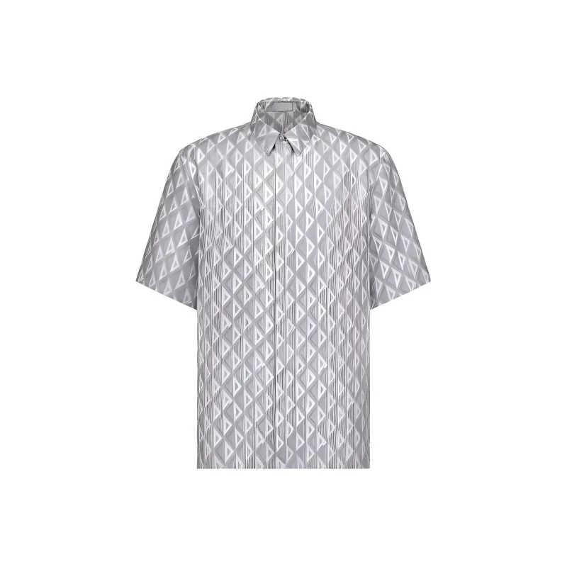 DIOR Shirts Men Gray-0