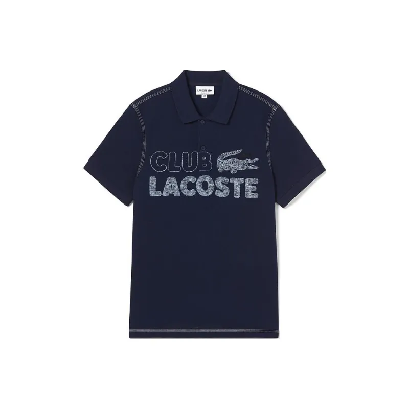 LACOSTE Polo Shirts Men Navy Blue-0
