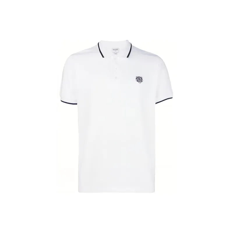 KENZO Polo Shirts Men White-0