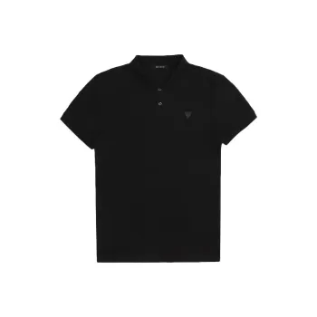 GUESS Polo Shirts Men Black