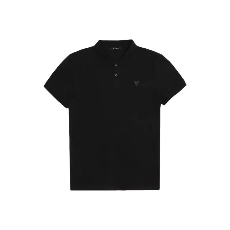 GUESS Polo Shirts Men Black-0
