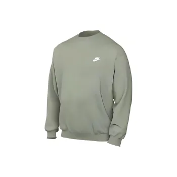 Nike Sports Lifestyle Collection NK CLUB FT OVERSIZED CREW Sweatshirt Men's Light Green