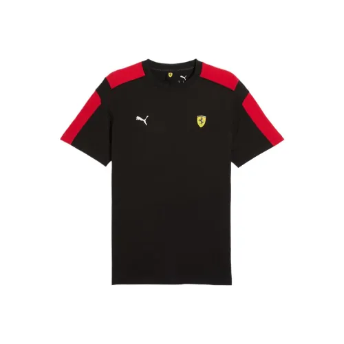 PUMA x SCUDERIA FERRARI MT7 HP Race T Shirt Men's Black