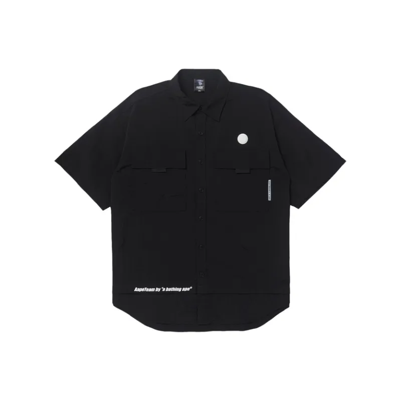 Aape Logo patch Short sleeved Shirt-0