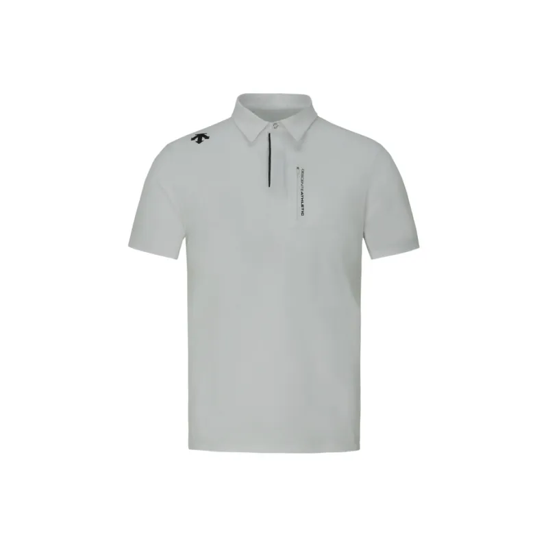 DESCENTE TRAINING Collection TOUGH Collection Polo Shirt Men's-0