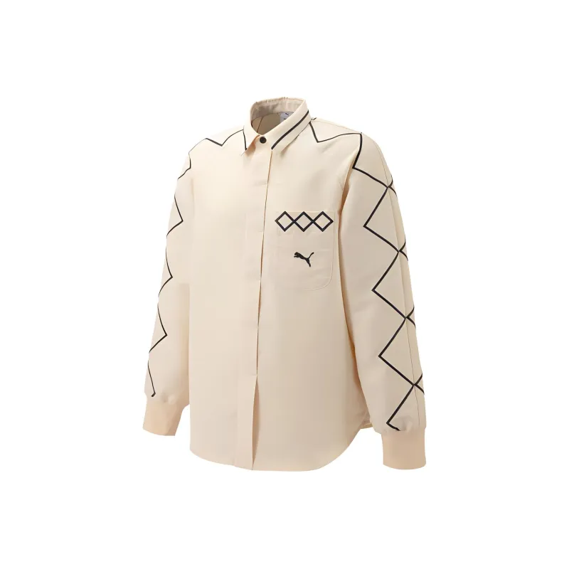 PUMA x Staffonly X Monopoly Shirt Unisex Ecru-0